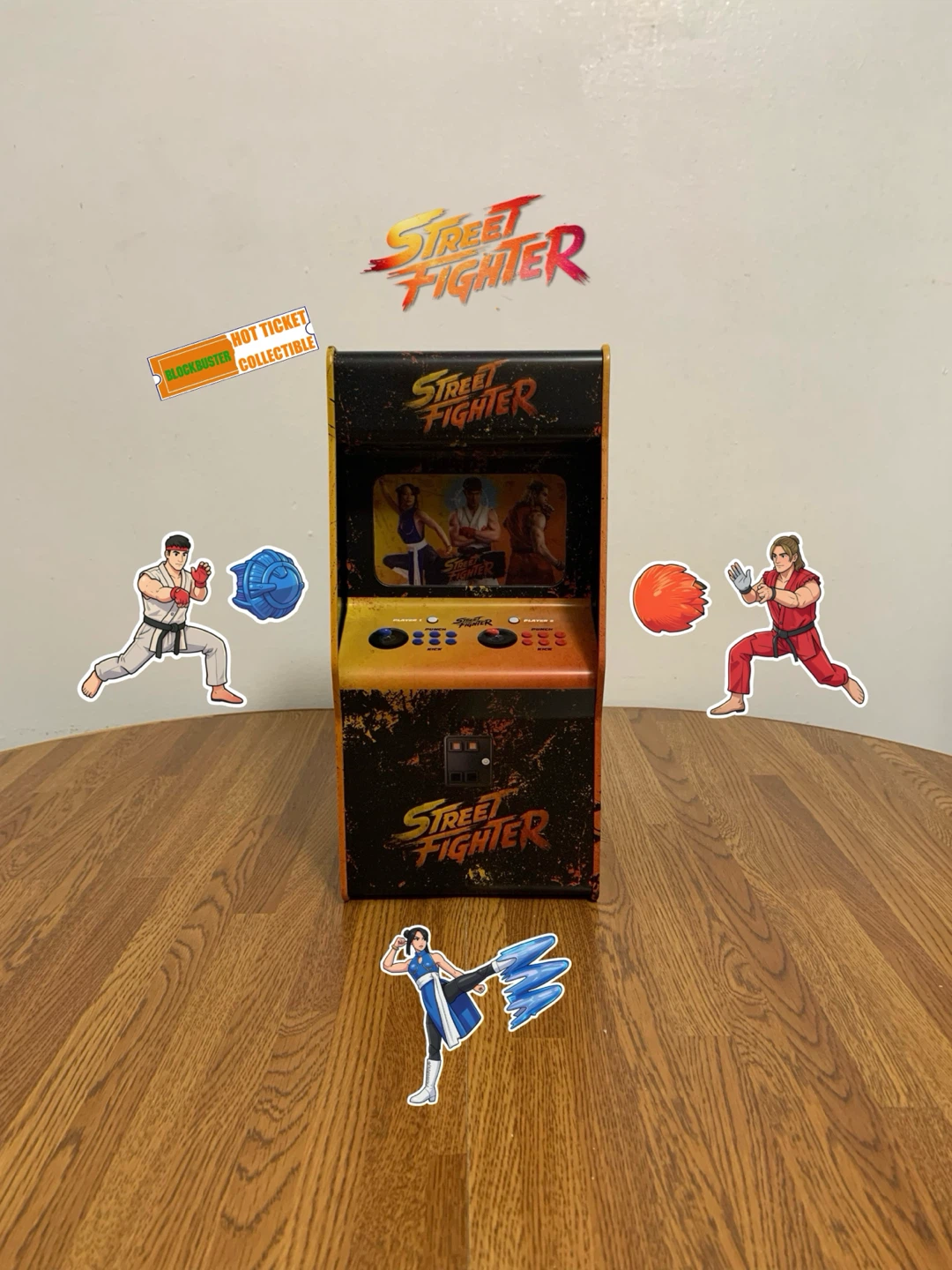 Street Fighter Arcade Popcorn Tin