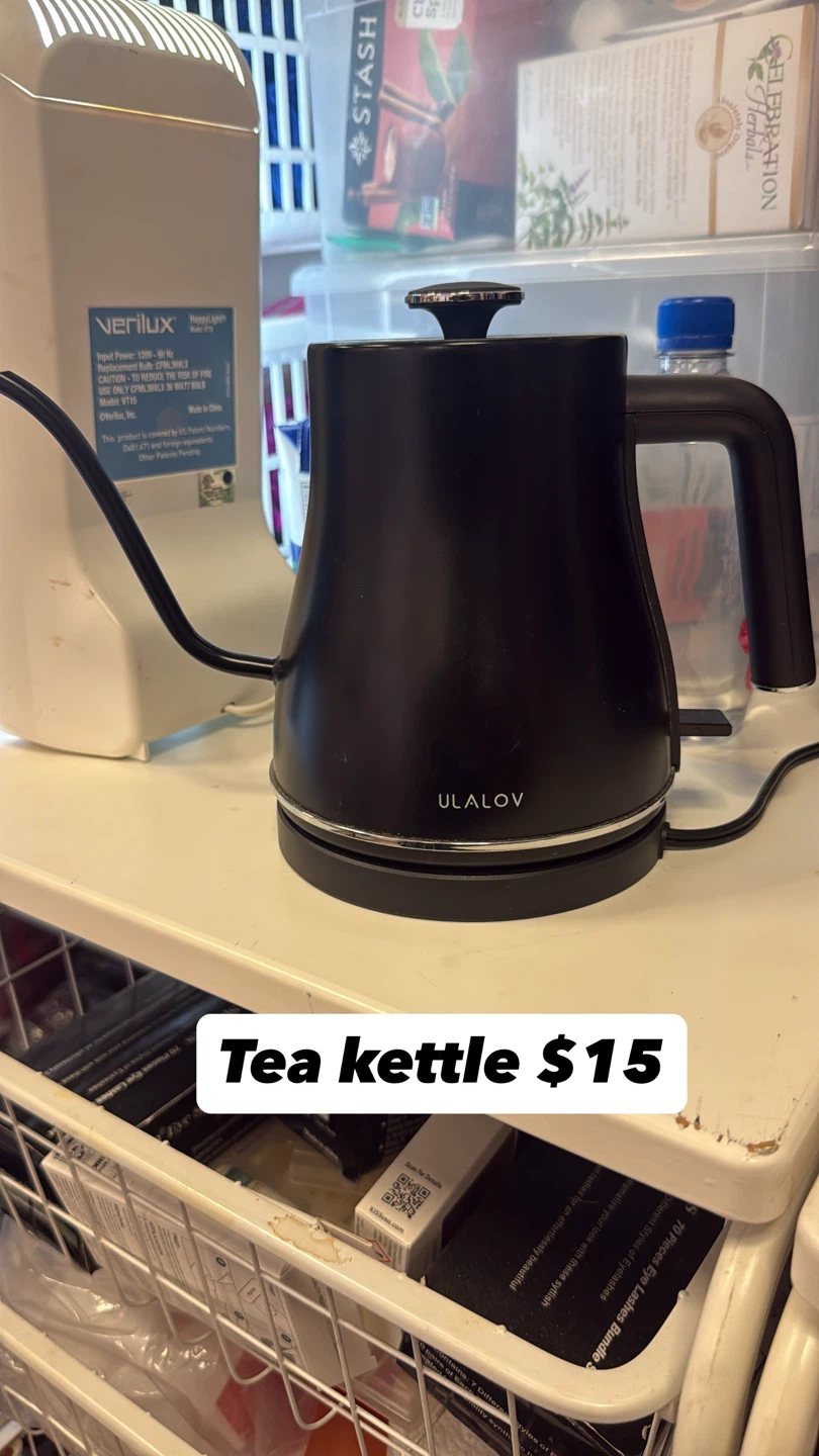 Ulalov Electric Gooseneck Tea Kettle