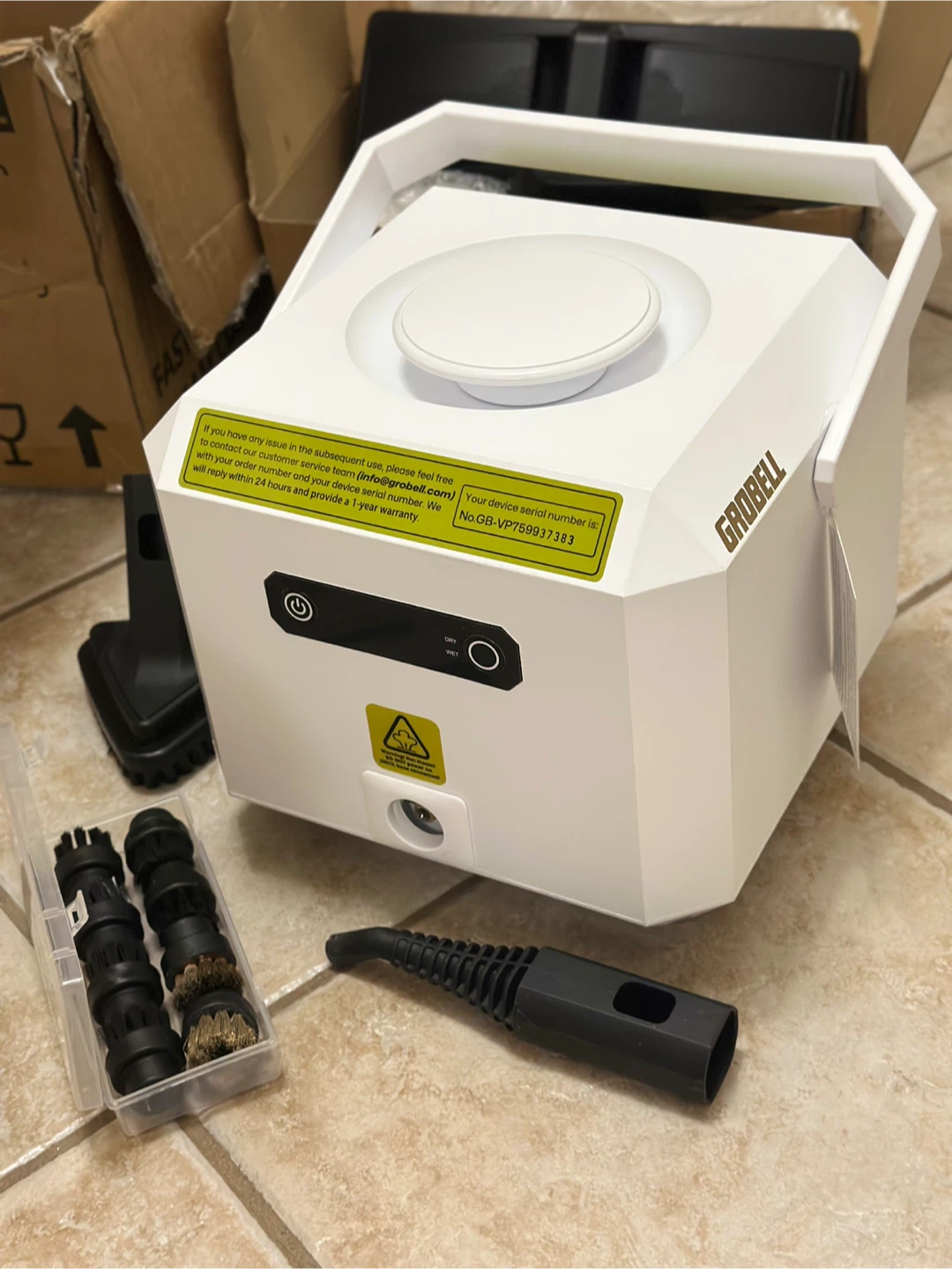 Gorbell steam cleaner - photo 2