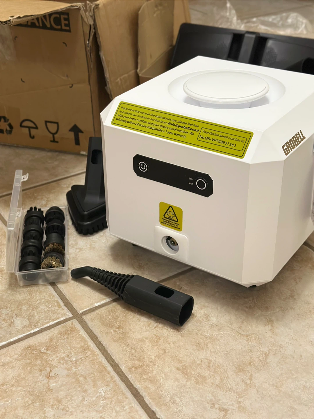 Gorbell steam cleaner - photo 3