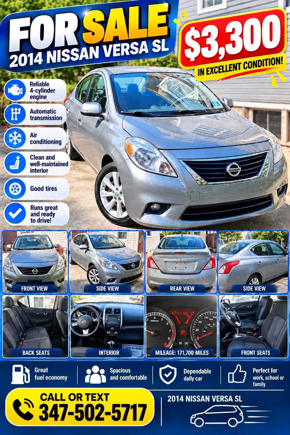 2014 Nissan Versa SL