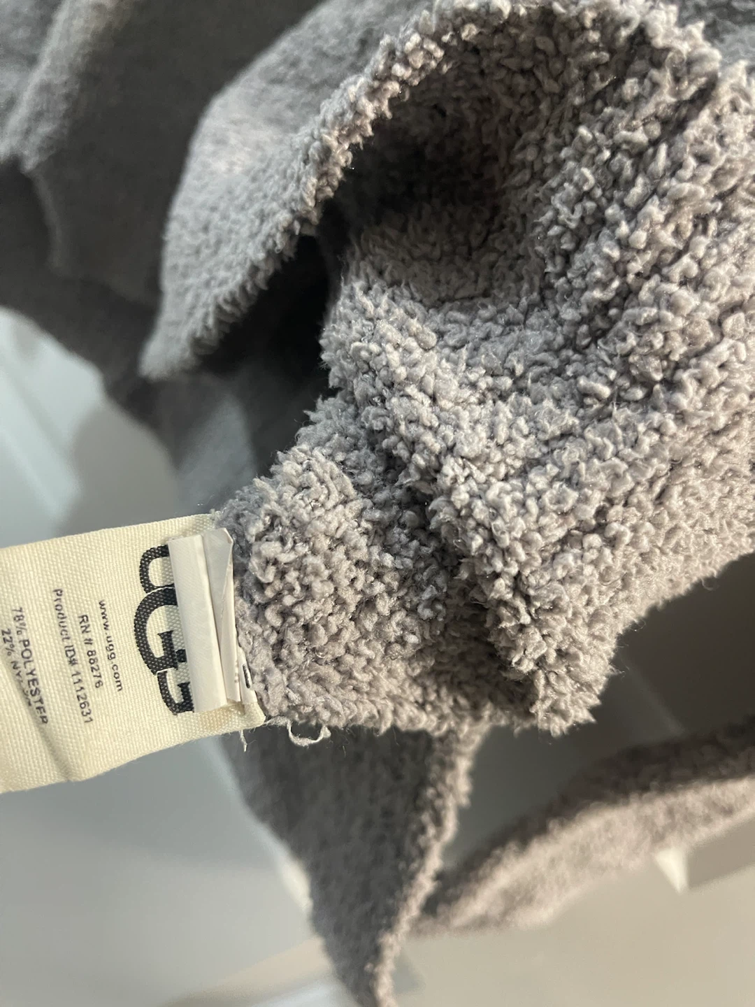 UGG Gray V-Neck Sweater - photo 3