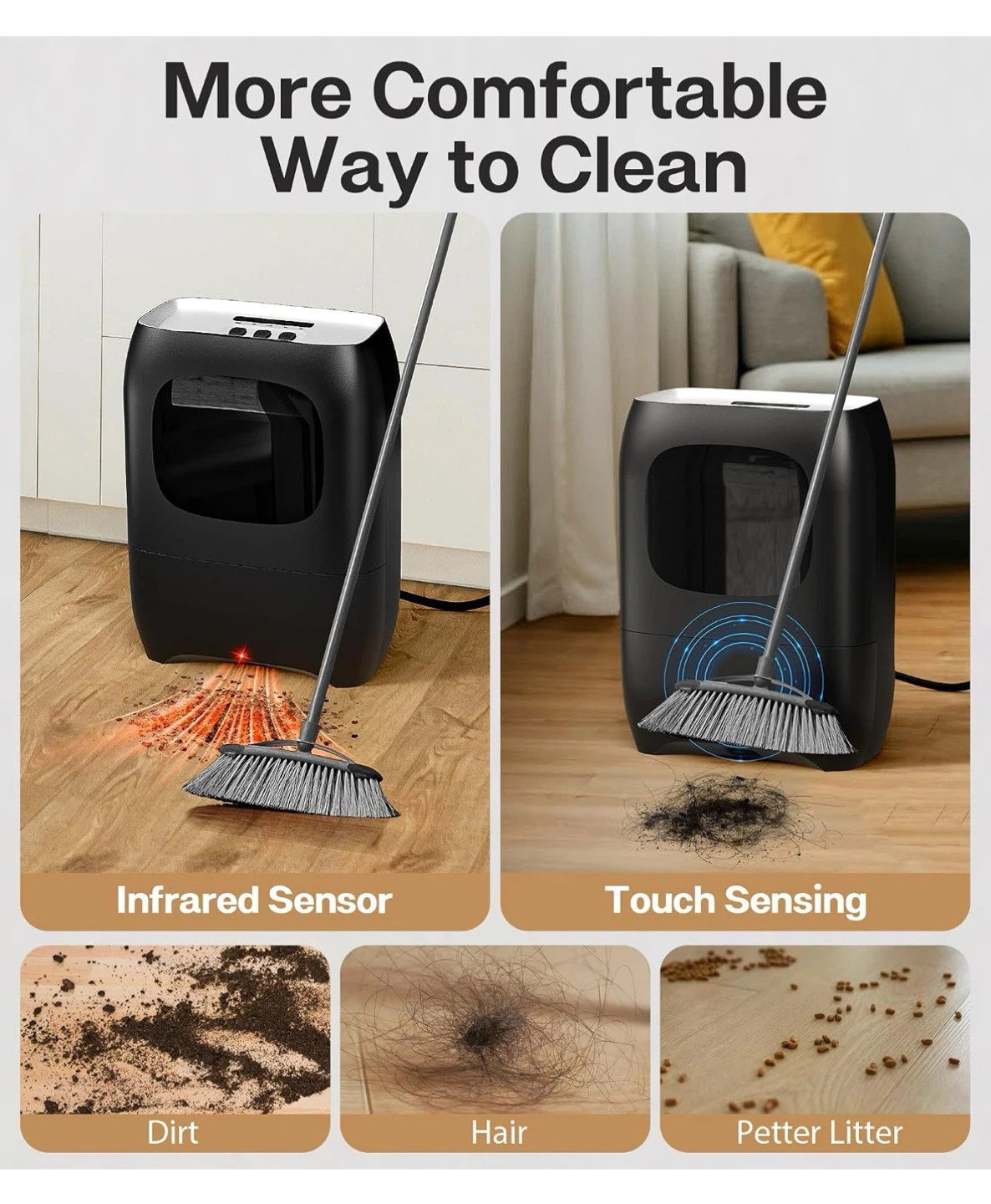 Automatic Touchless Vacuum Dustpan - photo 4