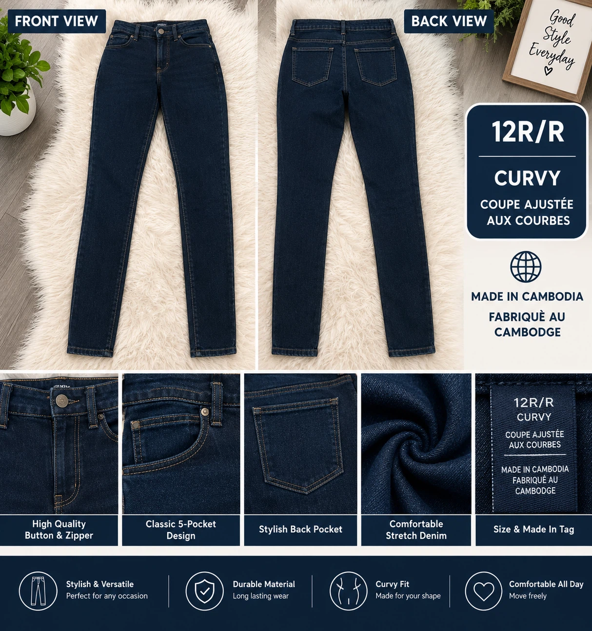 Guess Curvy Fit Jeans Size 12R