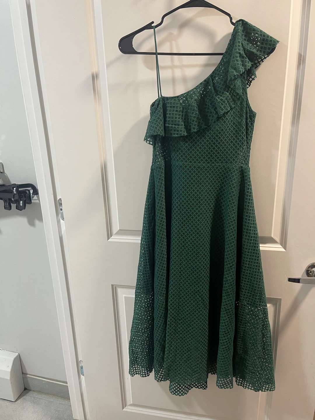 Sandro Paris One-Shoulder Ruffle Dress - photo 3