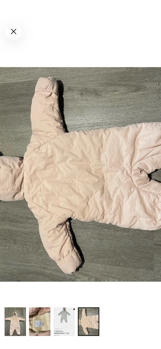 7AM Enfant Bebe Snowsuit Pink - photo 2