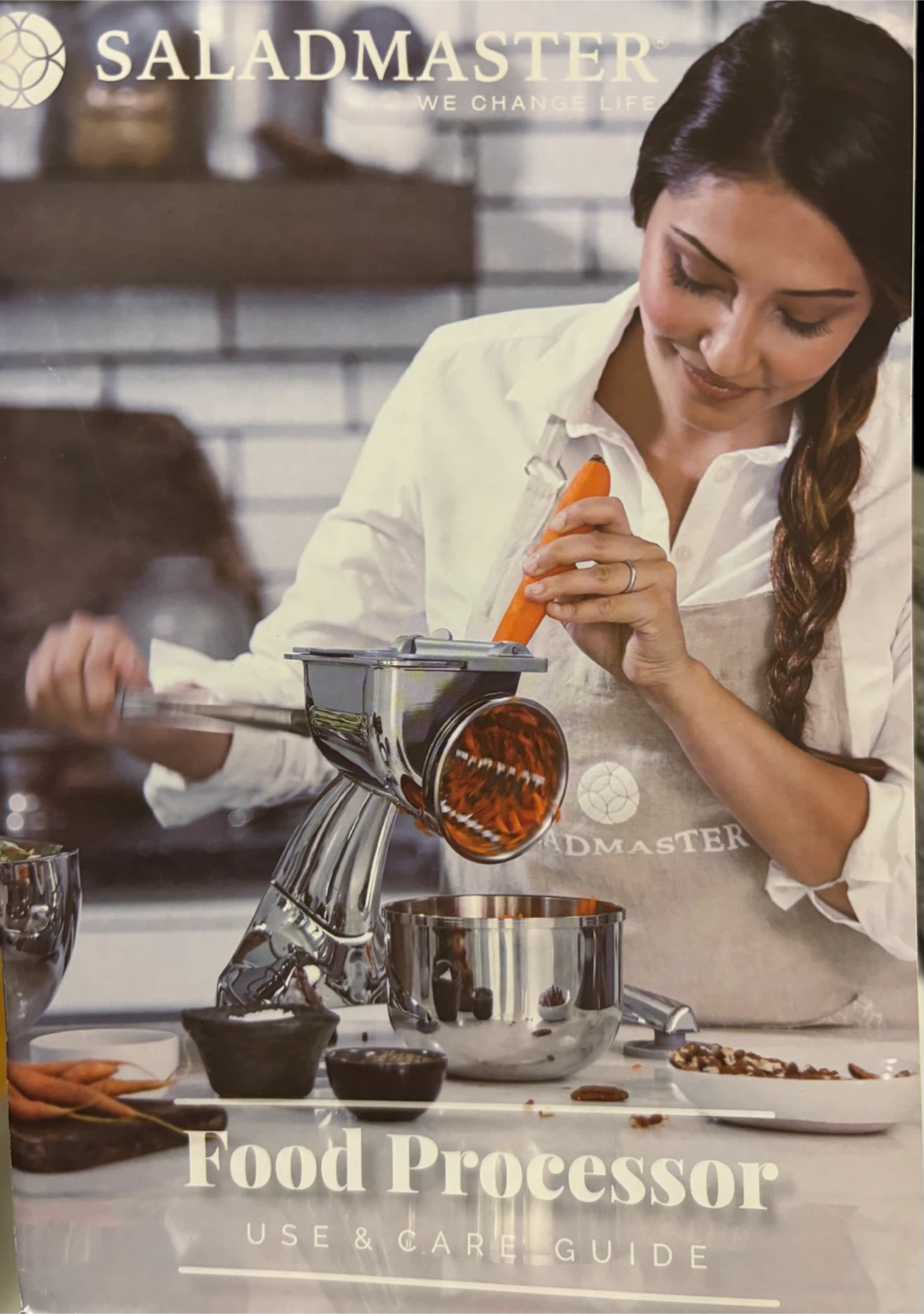 Saladmaster Food Processor with 5 Cutting Cones