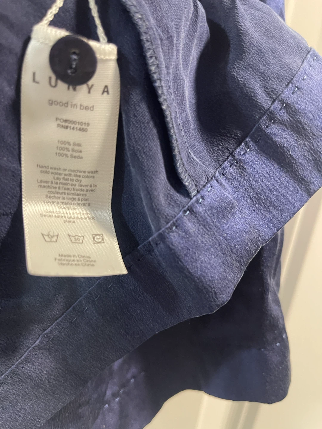 Lunya Silk Short-Sleeve Pajama Top - photo 4