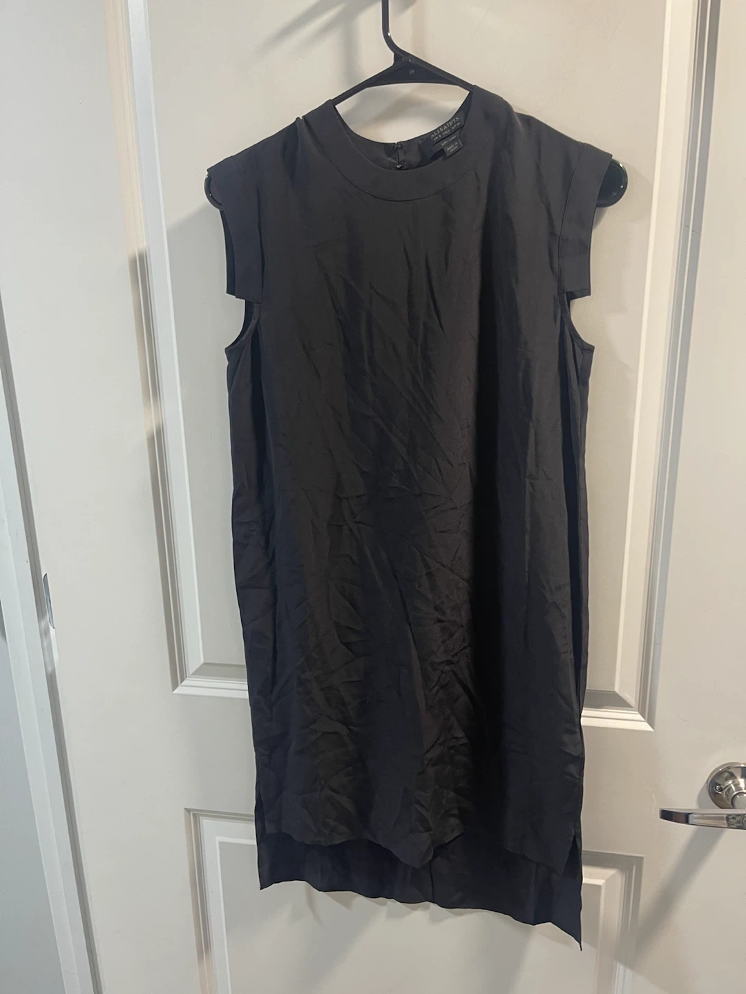 AllSaints 100% Silk Black Dress US 2 - photo 5