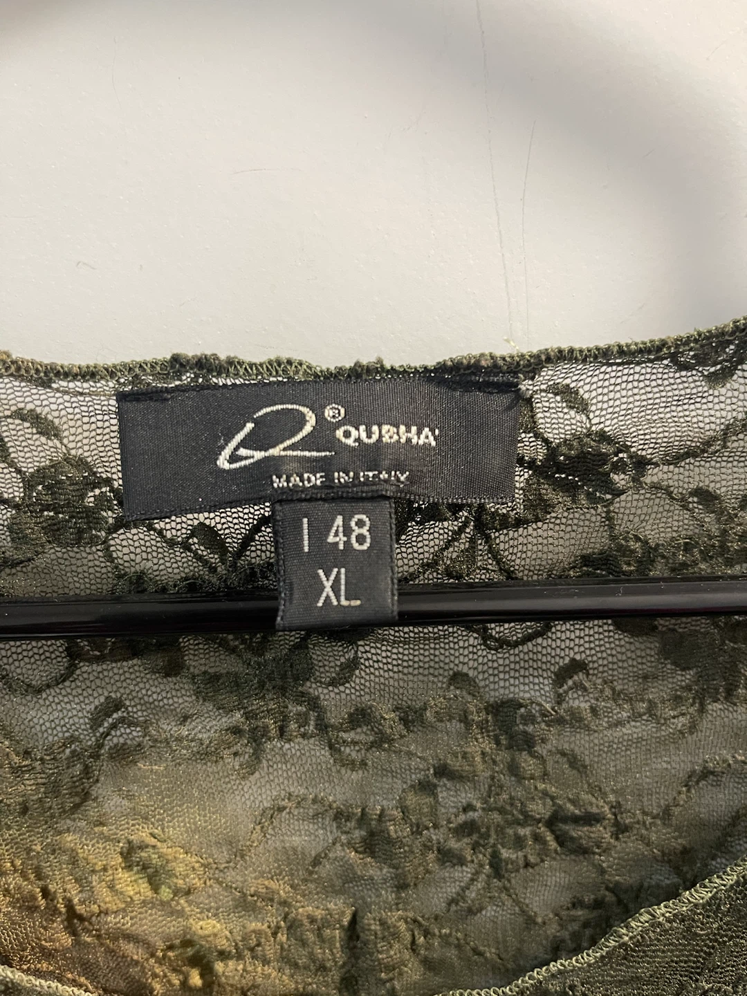 Qubha Olive Lace Long Sleeve Top - photo 5