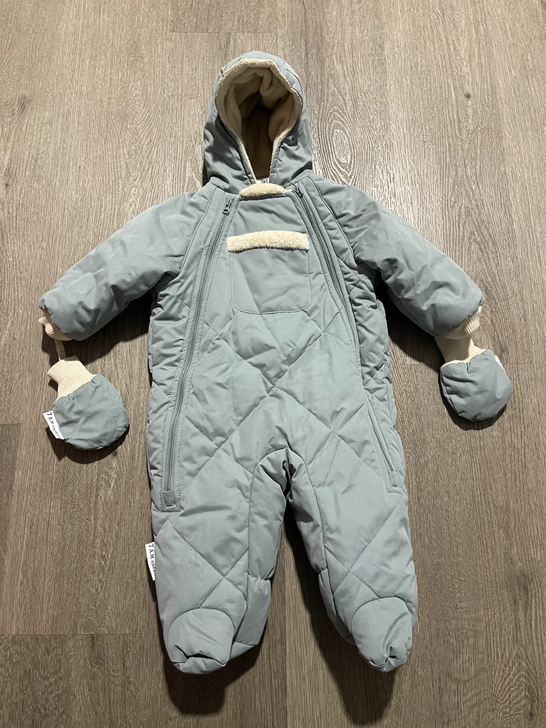 7 A.M. Enfant Baby Bunting Suit 6-12M