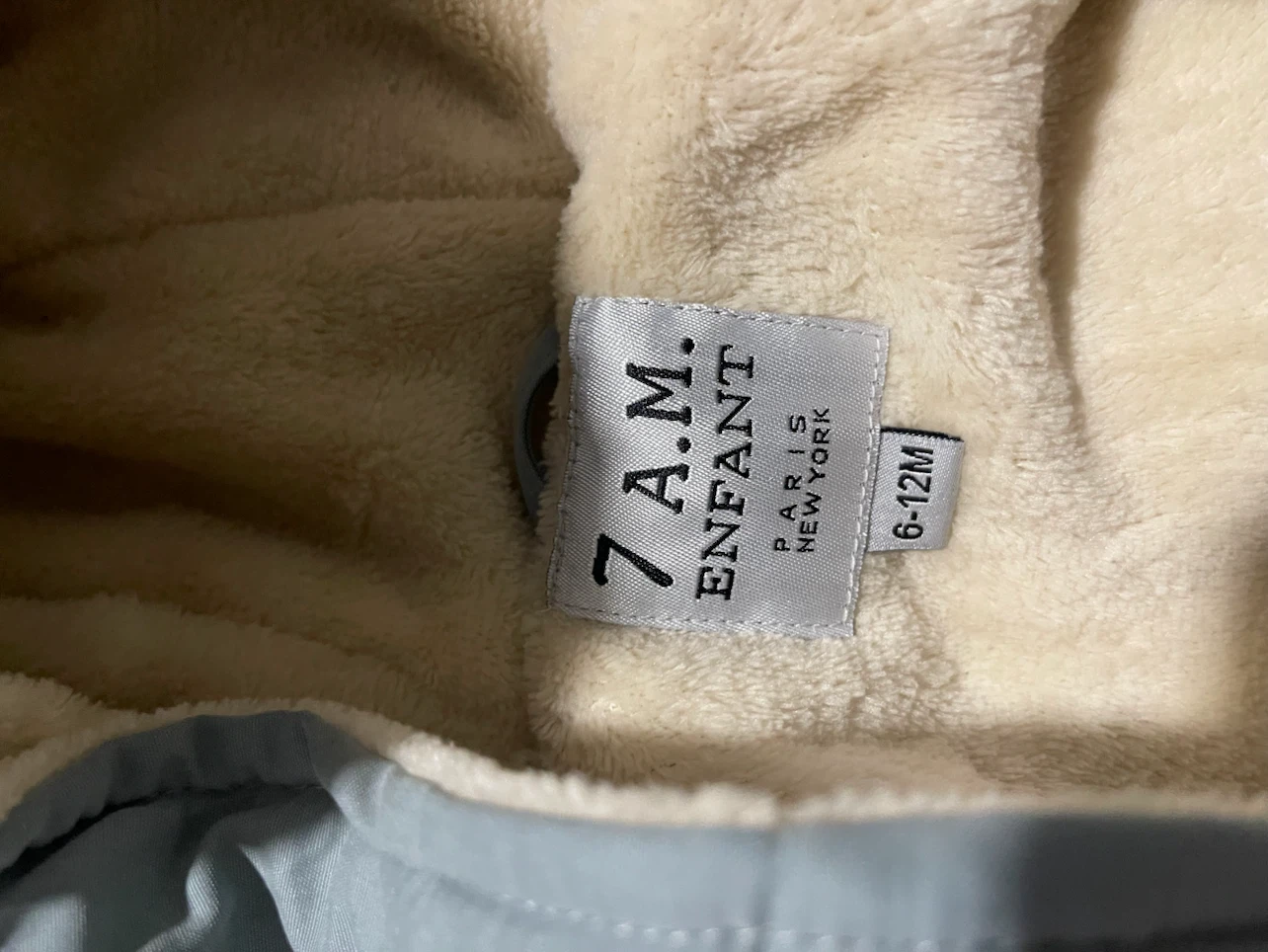7 A.M. Enfant Baby Bunting Suit 6-12M - photo 3