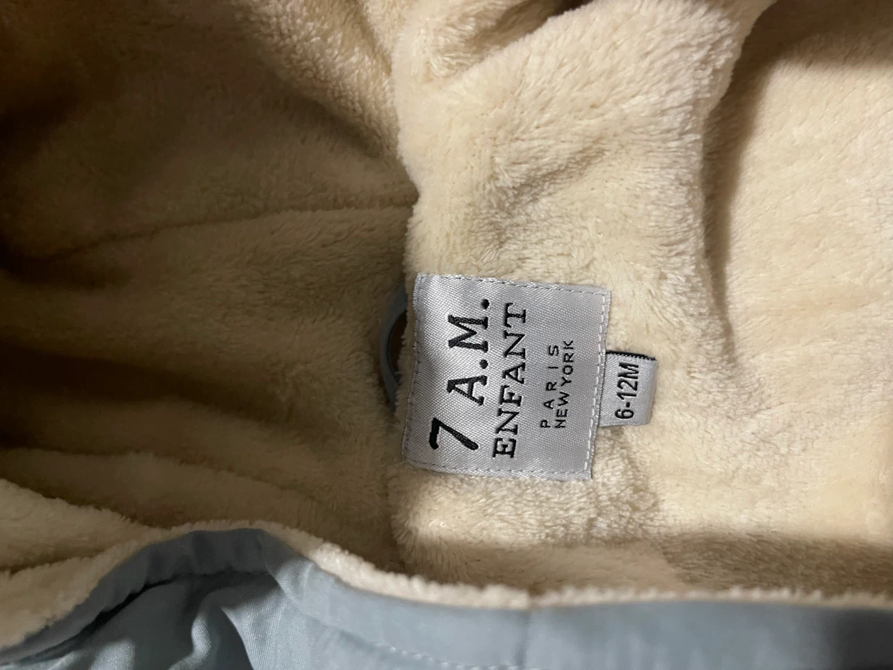 7 A.M. Enfant Baby Bunting Suit 6-12M - photo 4