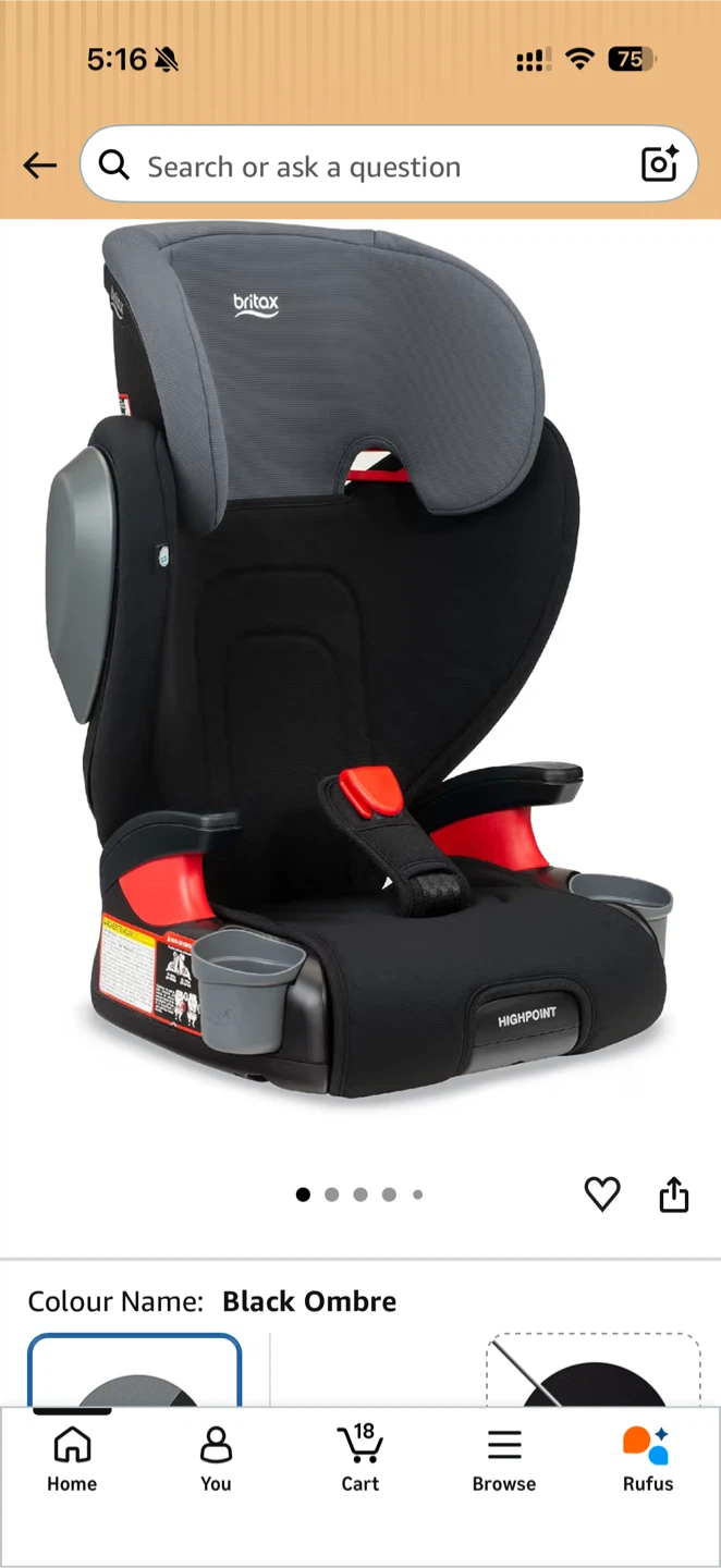 Britax Highpoint Belt-Positioning Booster Seat - photo 3