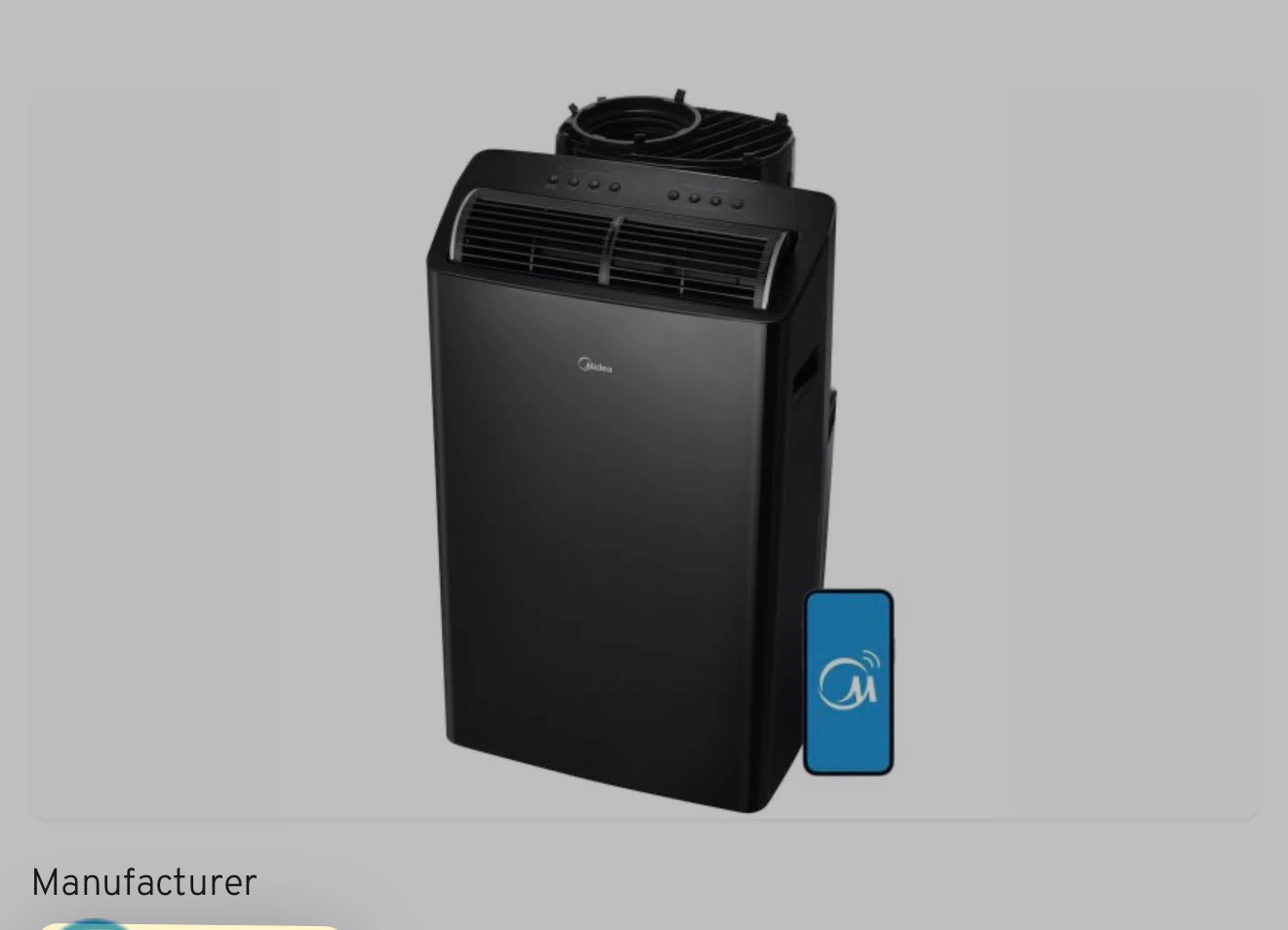 Midea duo 14,000 Btu
