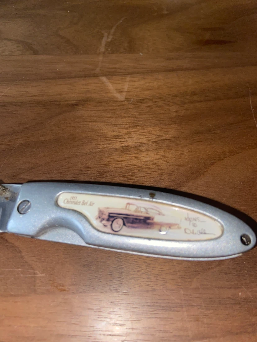1955 Chevrolet Bel Air Collectible Folding Knife - photo 3