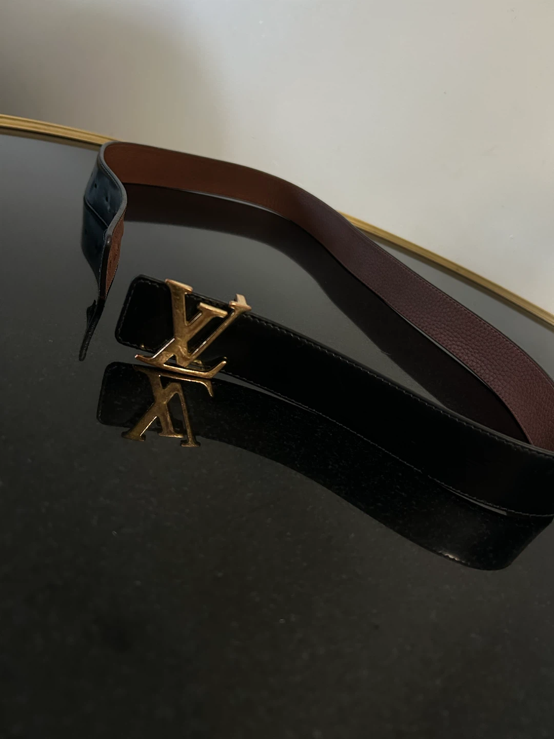 Louis Vuitton LV Logo Belt