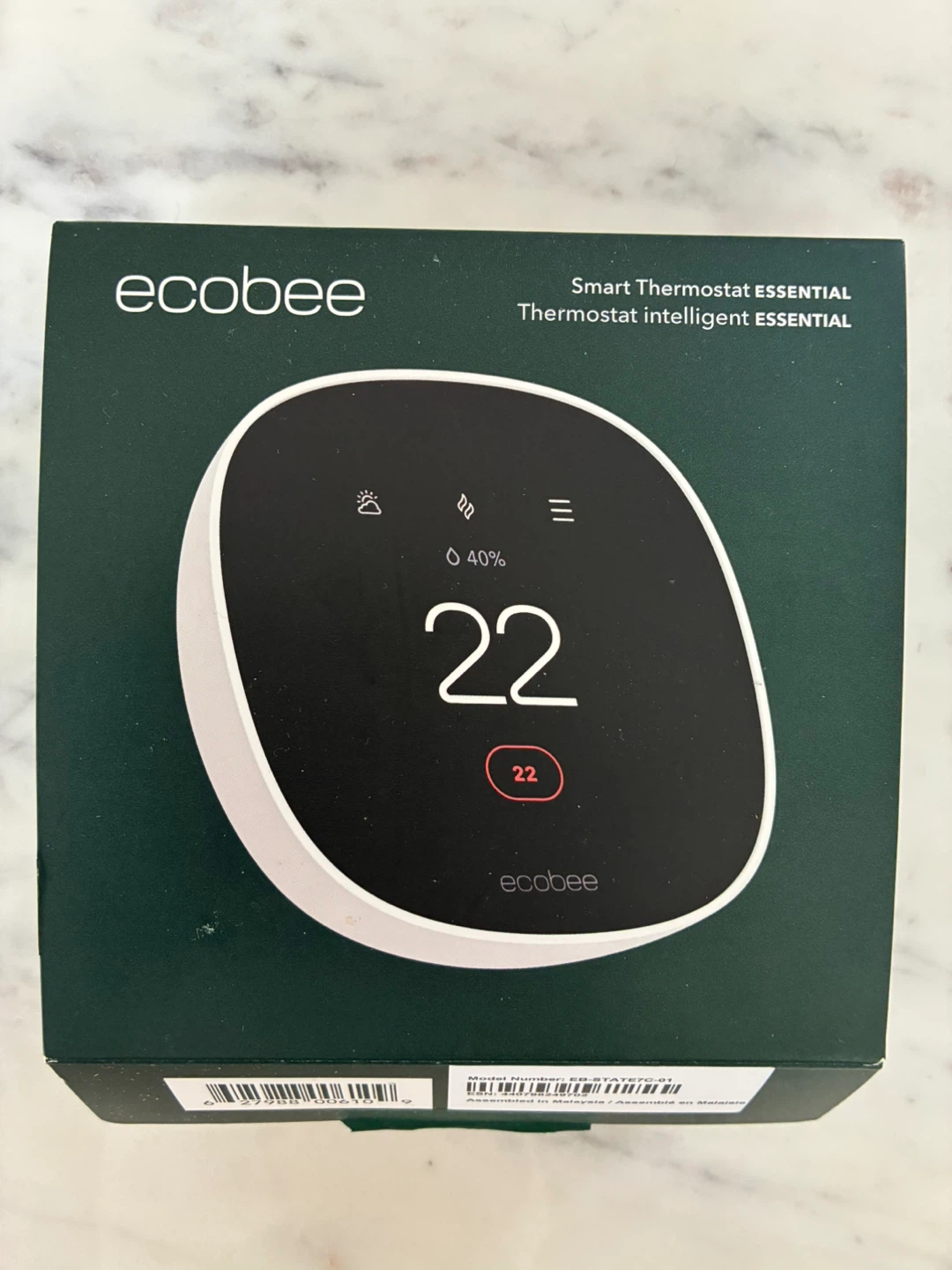 Ecobee Smart Thermostat Essential—unused