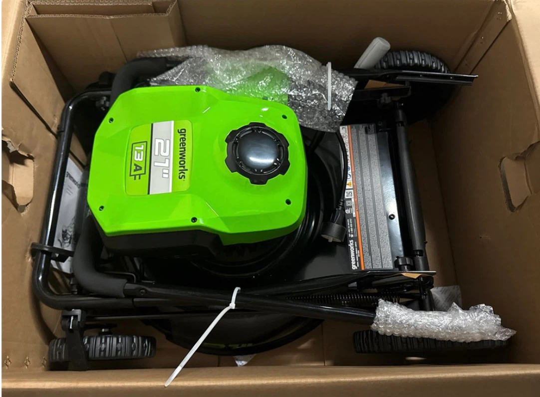 Greenworks 21 inch 13 Amp Corded Lawn Mower - photo 2