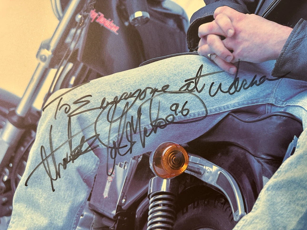 John Michael Montgomery Promotional Poster Autographed - photo 3