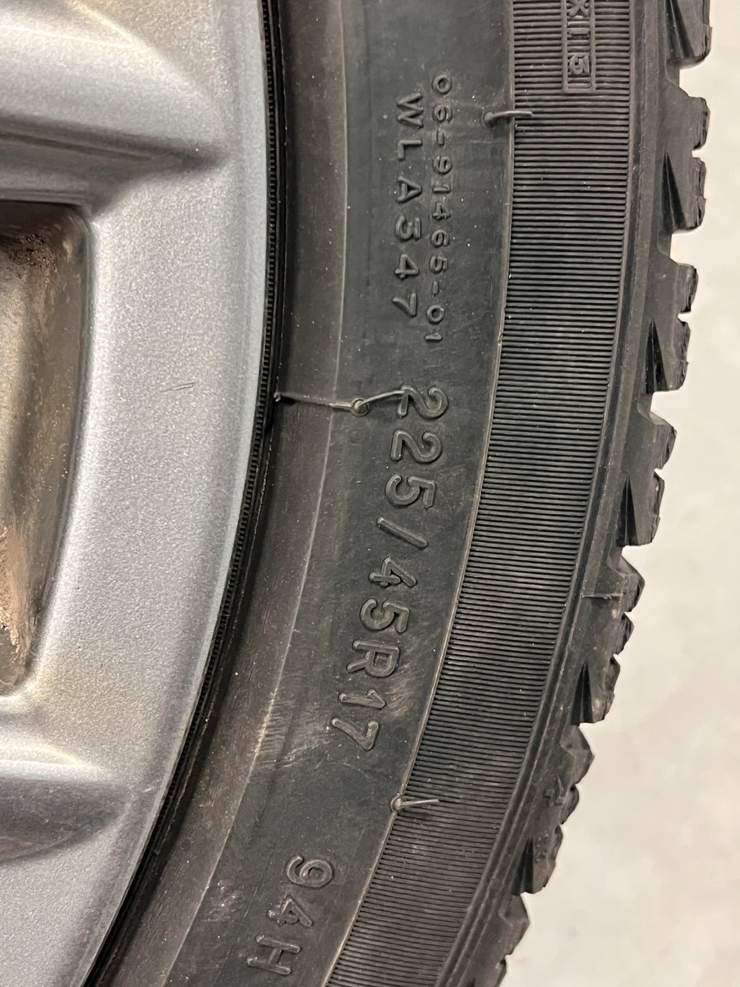Michelin X-Ice Winter Tires + 17” Lexus Alloy Rims - photo 3