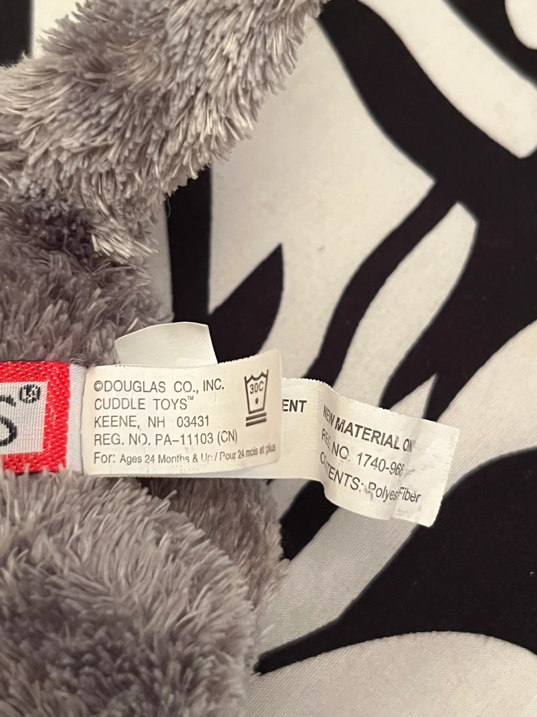 🩷 Douglas Scatter Gray Cat plush toy 🩷 - photo 5