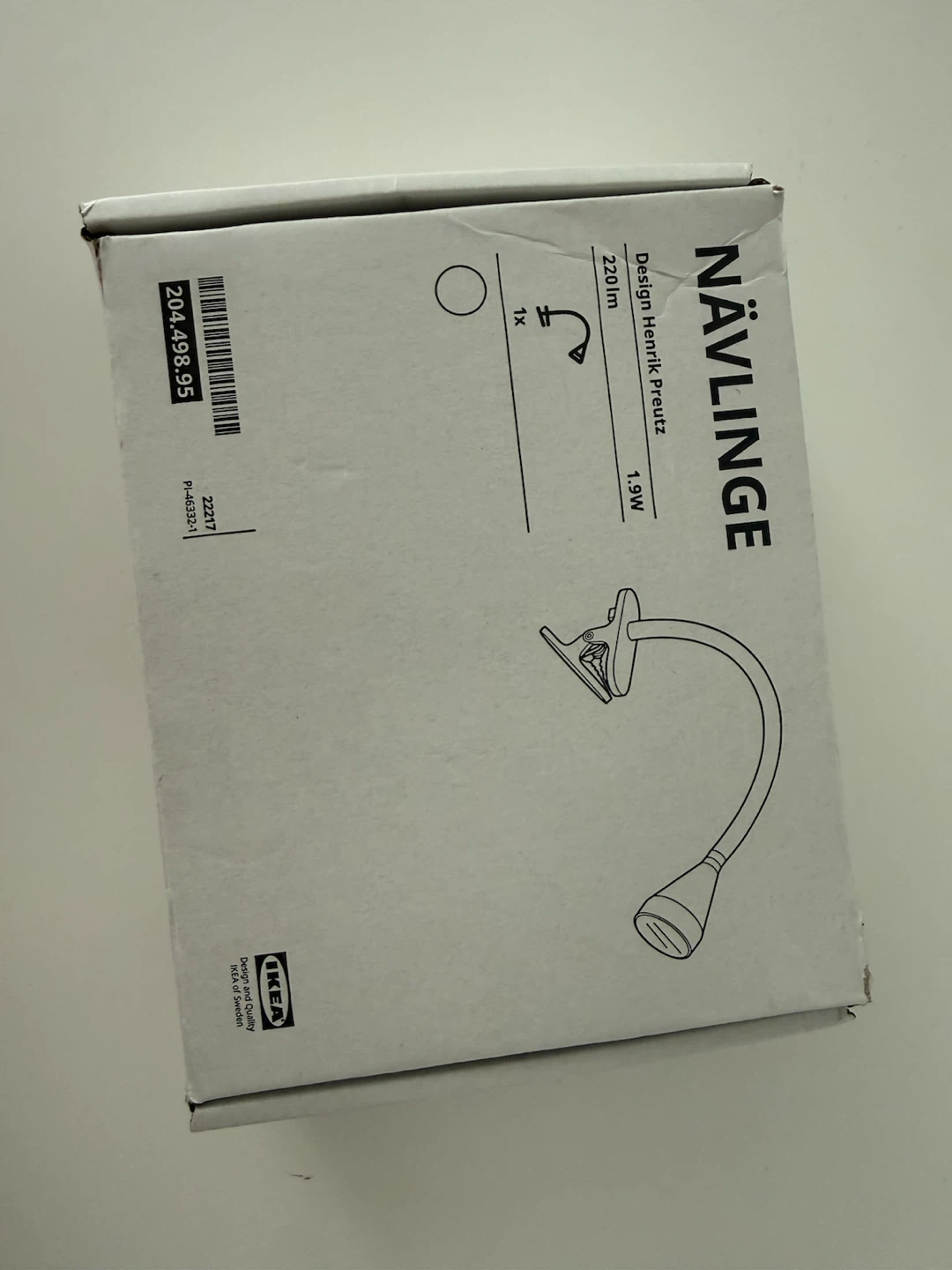 IKEA NAVLINGE LED Clamp Spotlight - photo 3