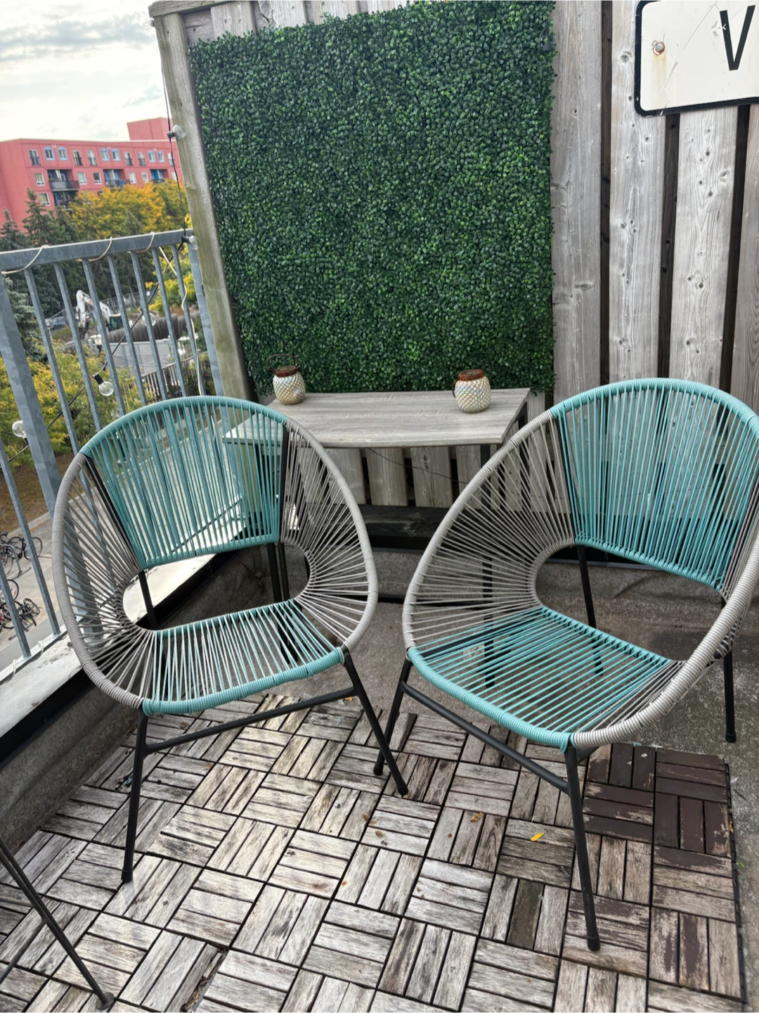 Patio Chairs (set of 2)