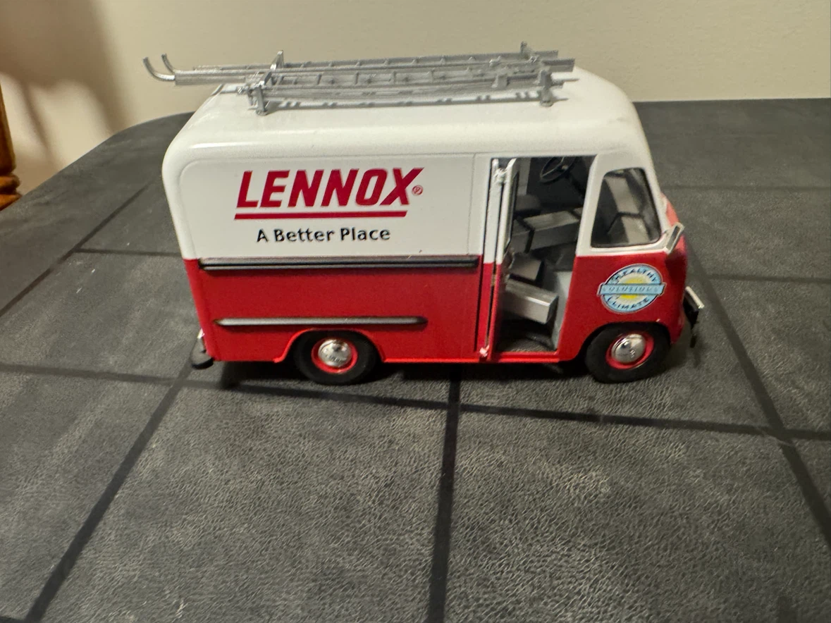Rare Diecast Lennox Large Scale Van.