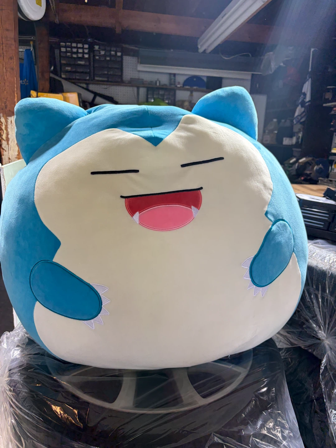 Snorlax Pokémon Sqishmallow - photo 4