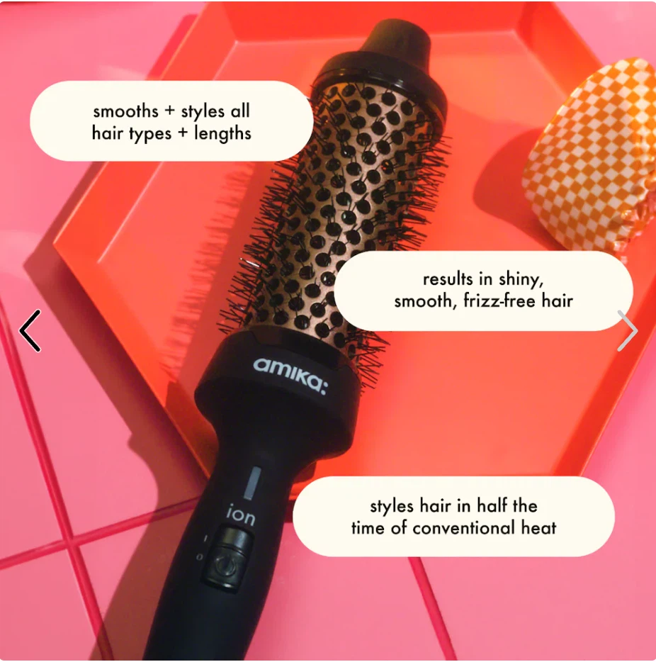 Amika Ionic Blowout Heated Round Brush