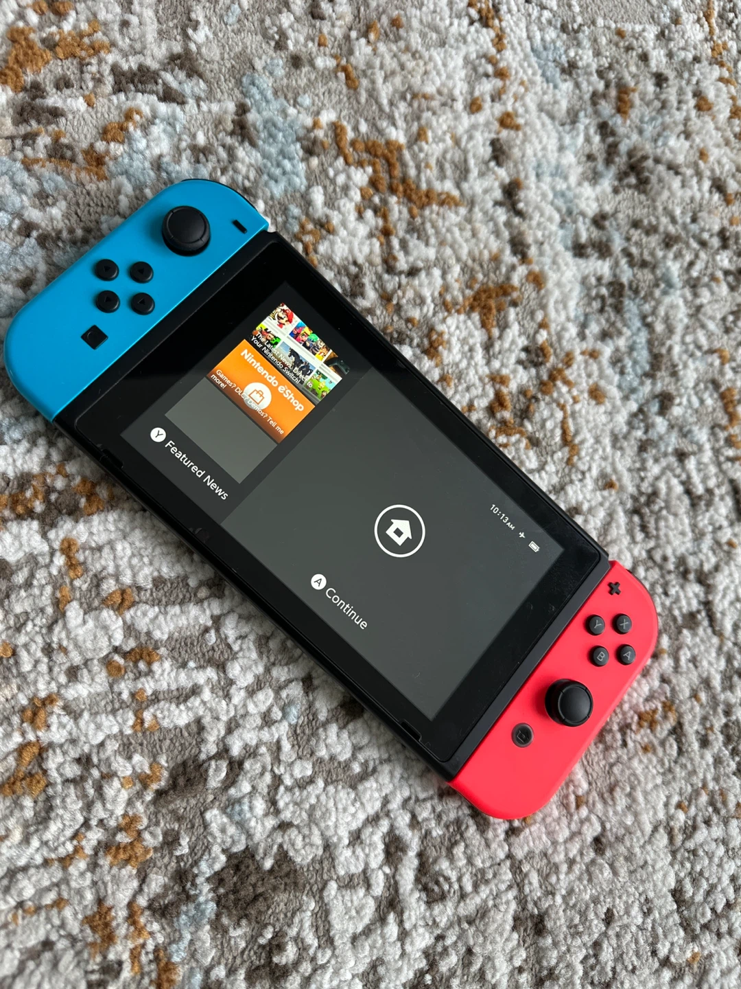 Nintendo Switch Console with Neon Joy-Cons - photo 2