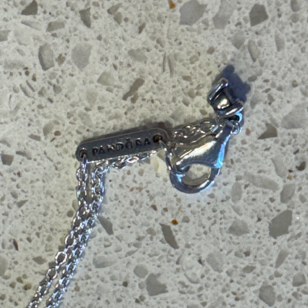 Pandora Blue Butterfly Necklace, Sterling Silver - New - photo 3