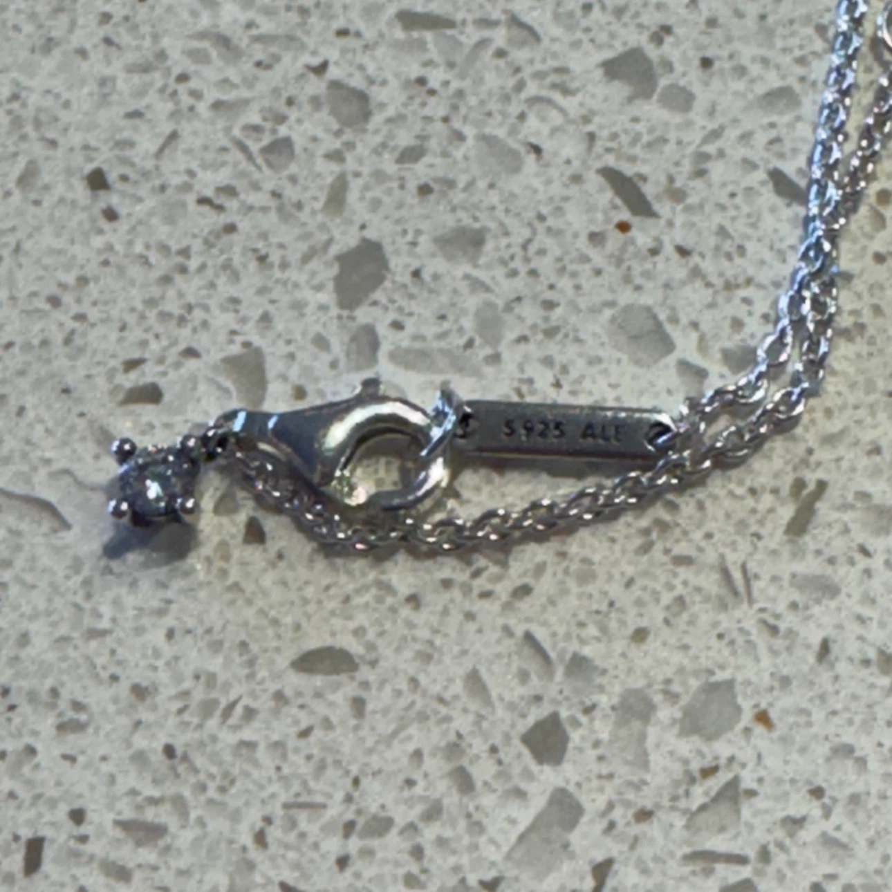 Pandora Blue Butterfly Necklace, Sterling Silver - New - photo 4