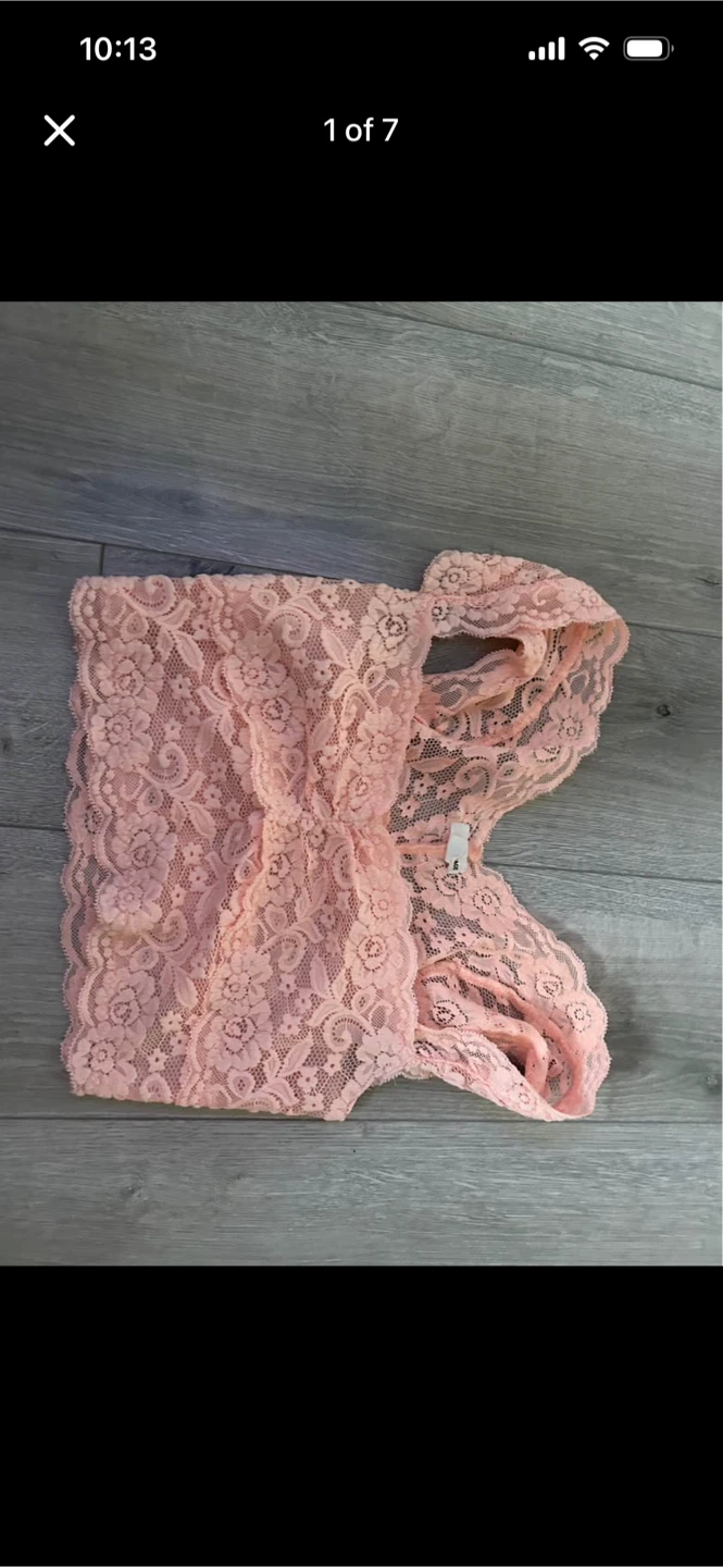 Lot of 5 Assorted Style Crop Tops and 1 bodysuit - photo 2