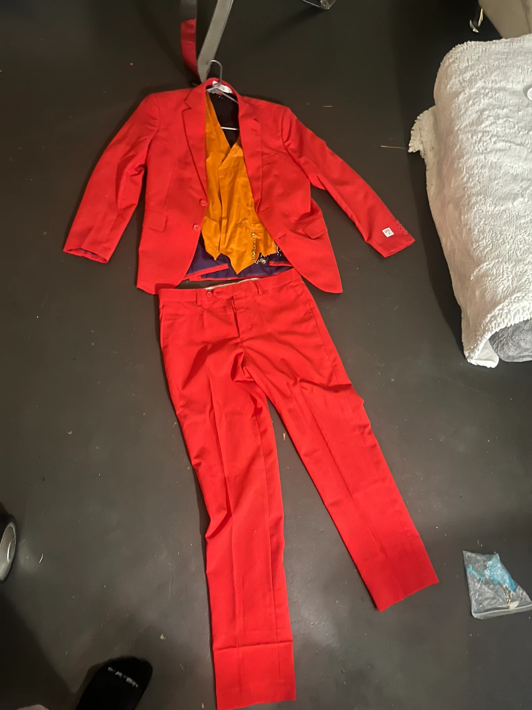 Joker Opposuits Red Suit Set size 38