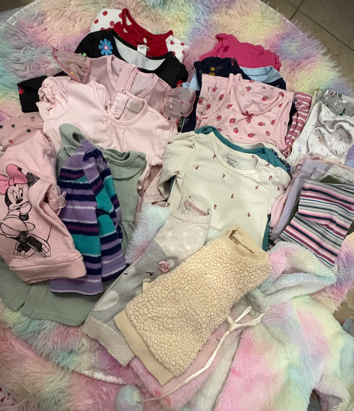 Baby Girl Clothing Bundle - Size 6-18M