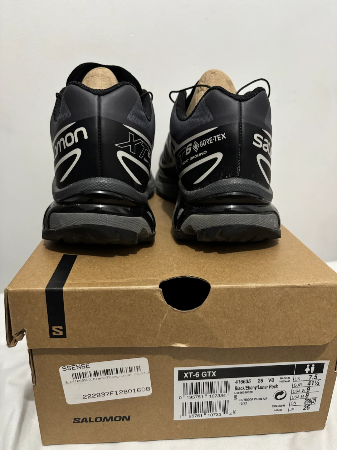 Solomon Black Lunar Rock XT-6 Goretex - photo 4