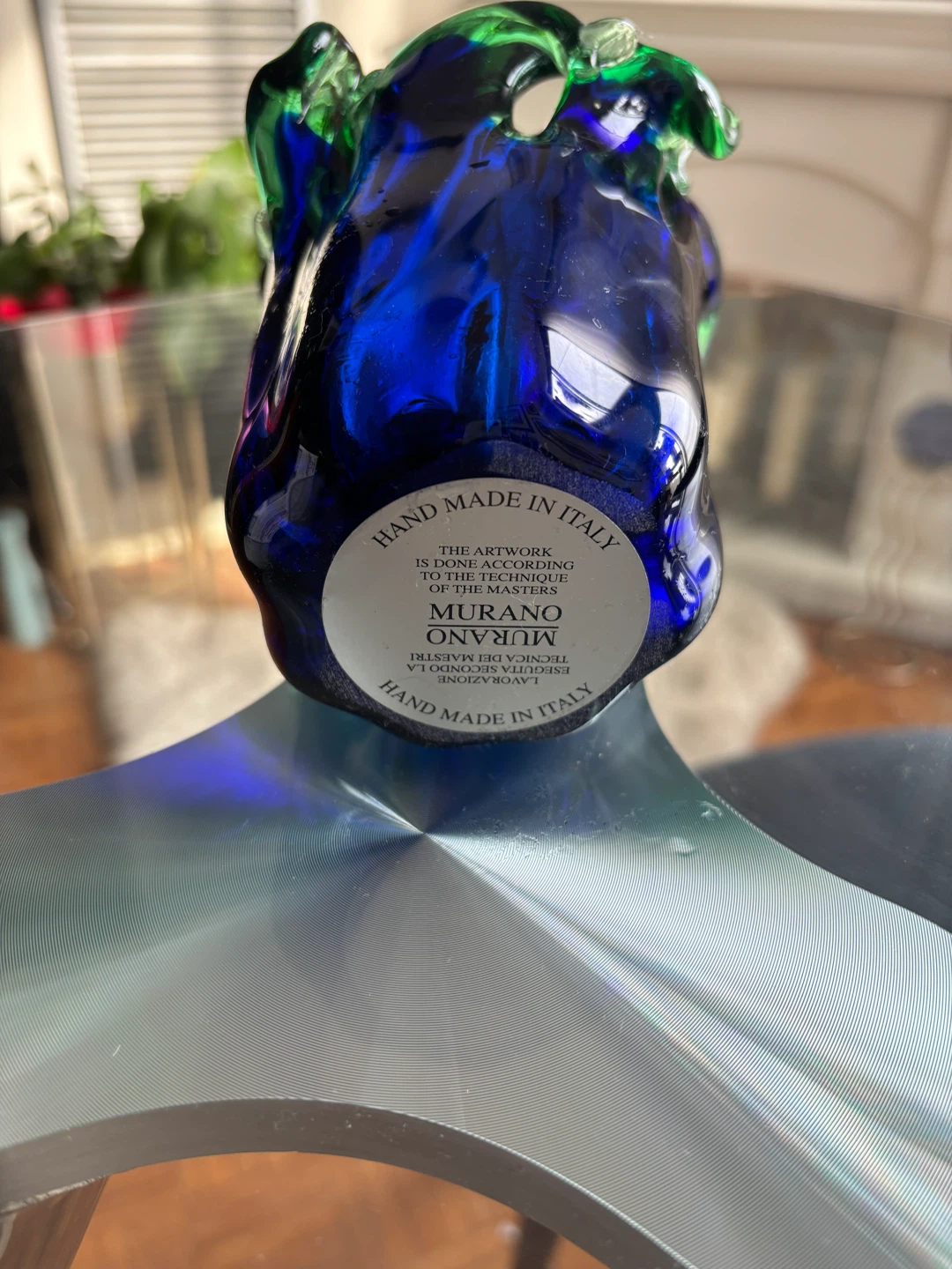 Murano Glass Vase and Teardrop Sculptures - photo 2