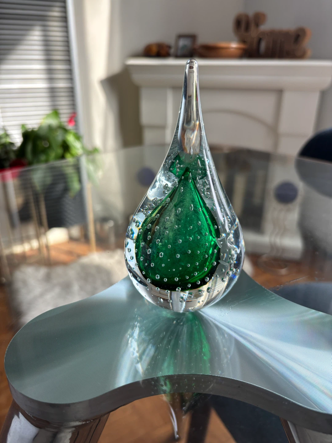 Murano Glass Vase and Teardrop Sculptures - photo 5