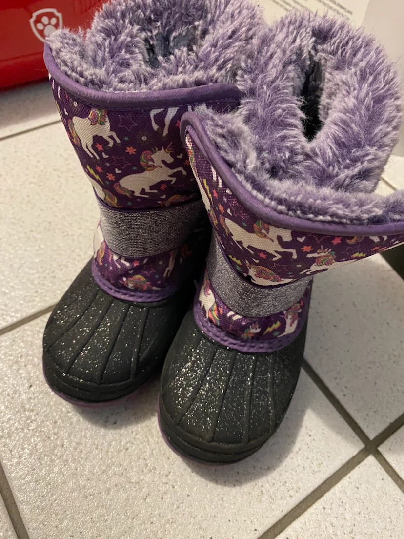 Element Girls Size 10 Unicorn Winter Boots
