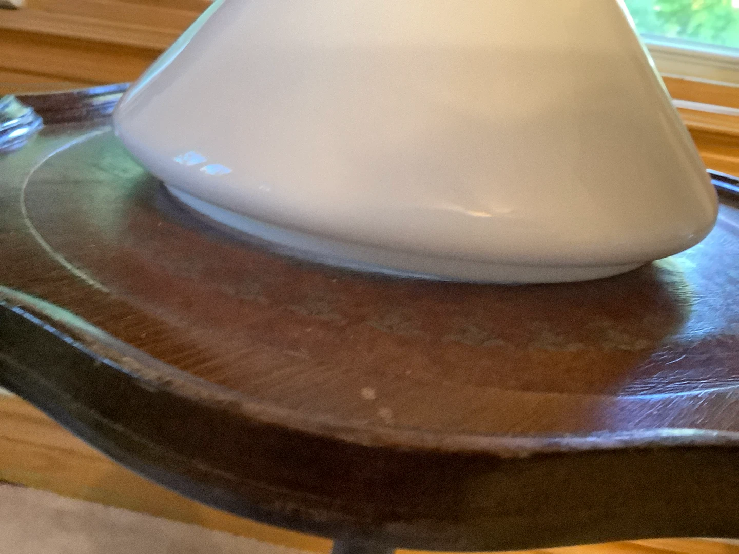 Vintage Opaline Glass Lamp Shade 🐞 - photo 3