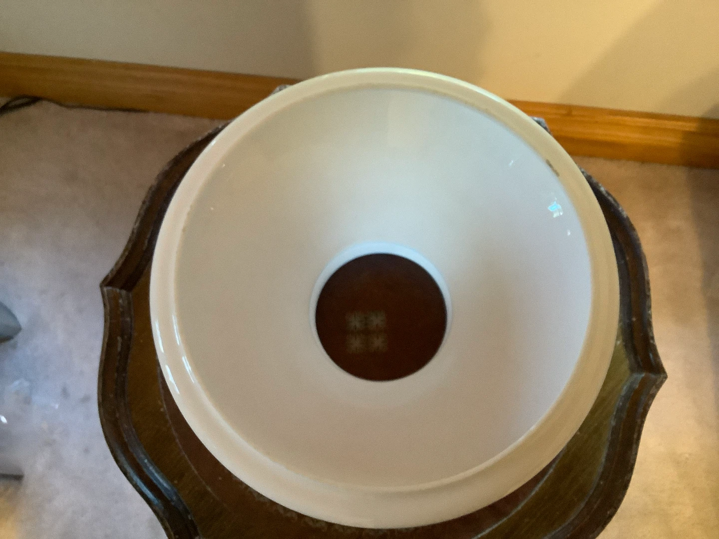 Vintage Opaline Glass Lamp Shade 🐞 - photo 5