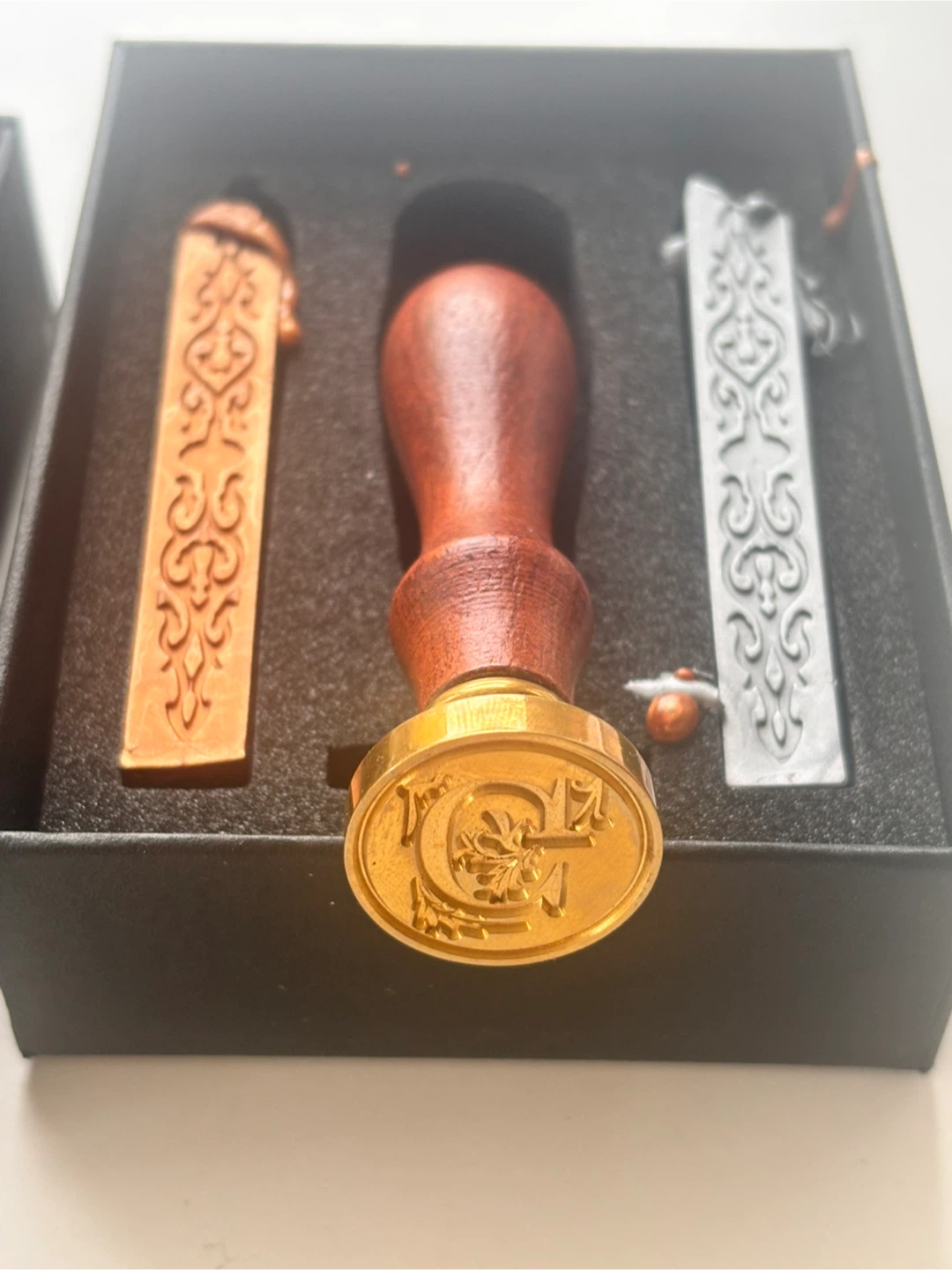 Letter C Wax Seal Stamp Set