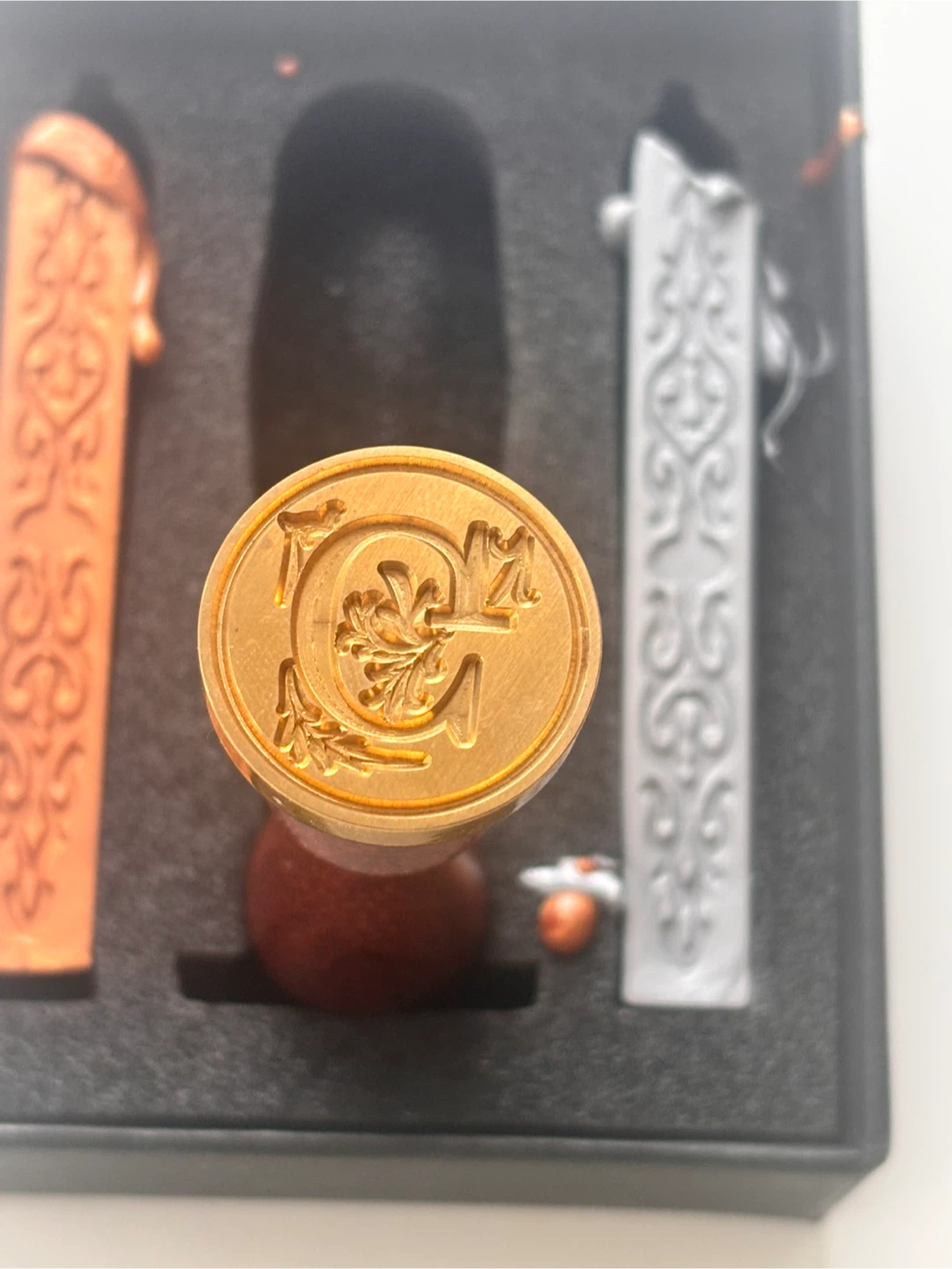 Letter C Wax Seal Stamp Set - photo 4