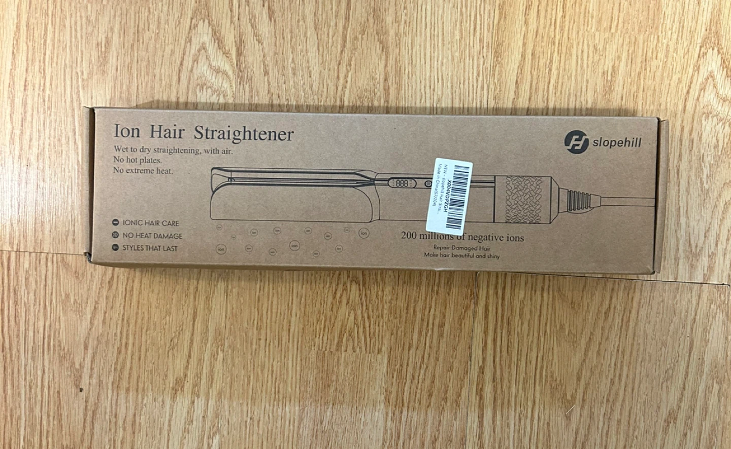 Slopehill 2-in-1 Ion Hair Straightener and Dryer - photo 2