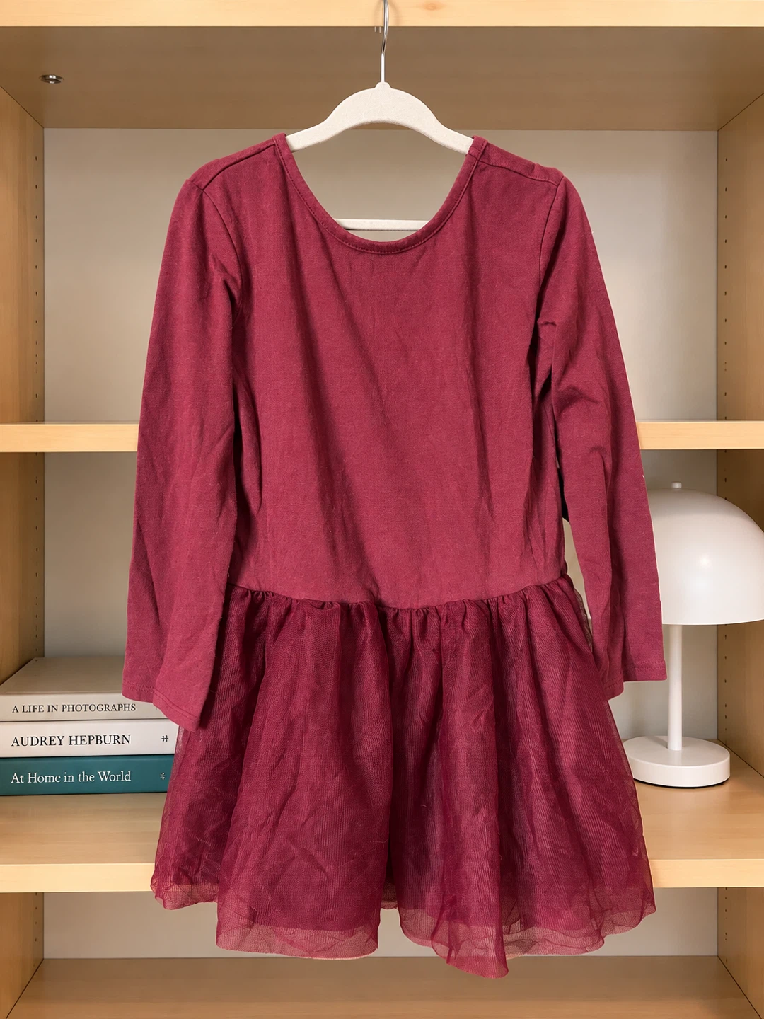 Old Navy Burgundy Tulle Dress – 5T