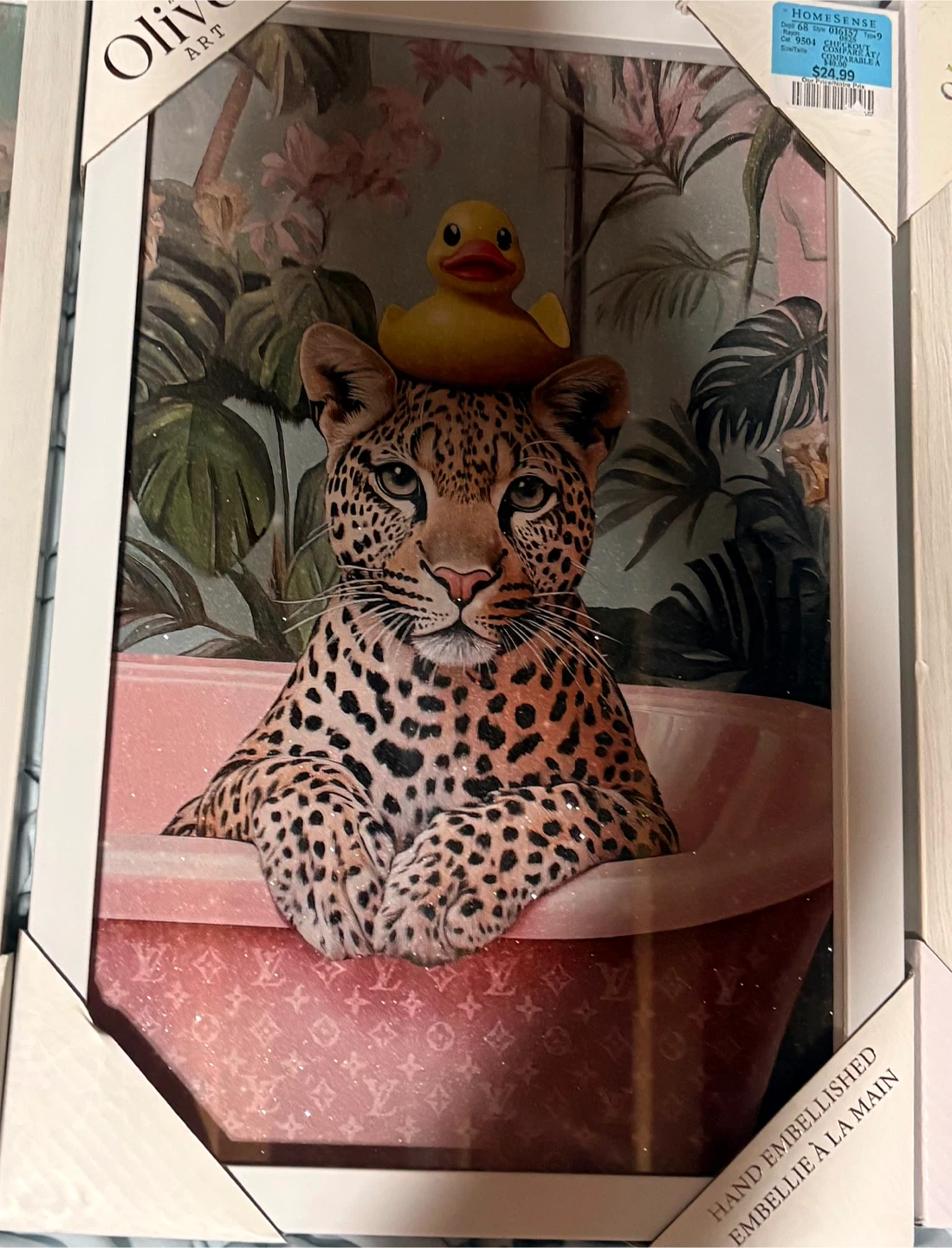 Oliver Art Hand Embellished Framed Wall Art - photo 4