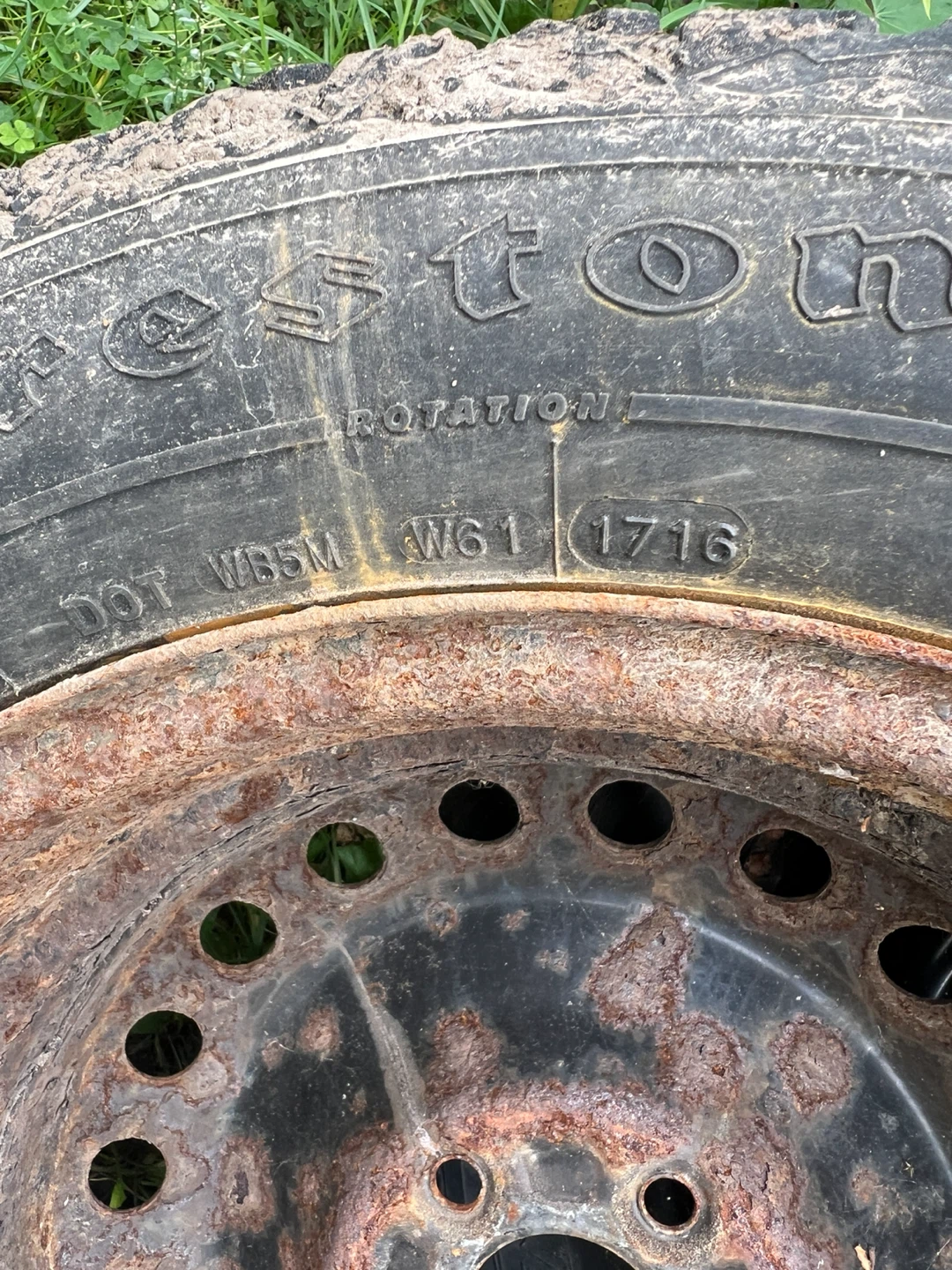 Firestone Winterforce Tires 215/60 R16 on steel rims 5 x 108mm - photo 5