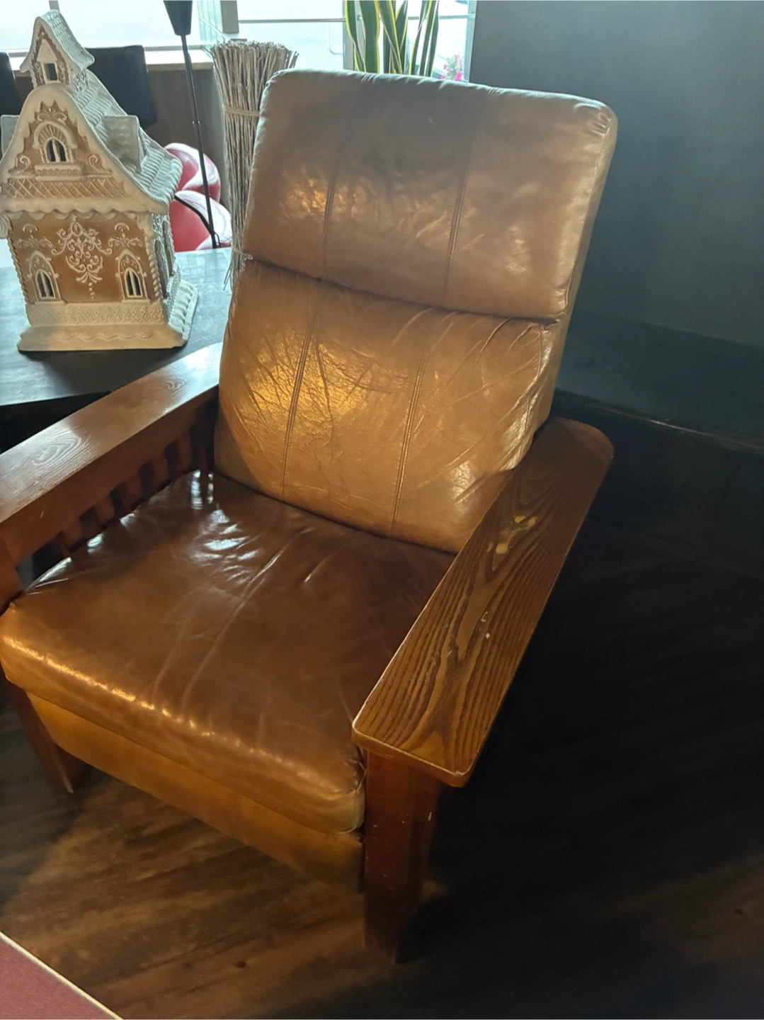 Leather Recliner Chair